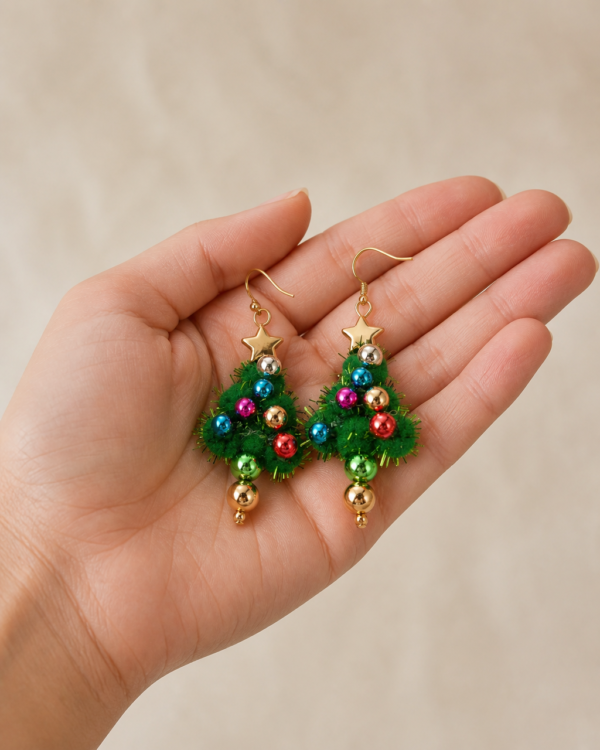Christmas Earrings Jewellery Christmas Tree