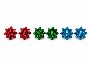 Christmas Bow Earrings