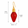 Christmas Glitter Light Bulbs