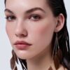 Brown Feather Drop Dangle Earrings Boho Festival Statement Gothic Tassel Gift
