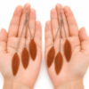 Brown Feather Drop Dangle Earrings Boho Festival Statement Gothic Tassel Gift