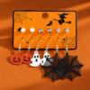Halloween Earrings Set - 6 Spooky Pairs