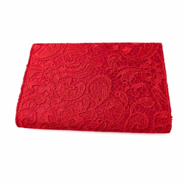 large-red-bag-3 Ladies Red Lace Envelope Clutch Bag Evening Wedding Party Formal Event Prom